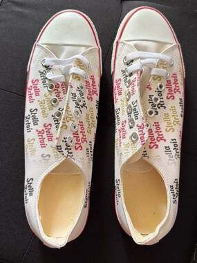 Stella Artois Spellout Canvas Low Top Promo Sneakers Men's 12 / Women's 13